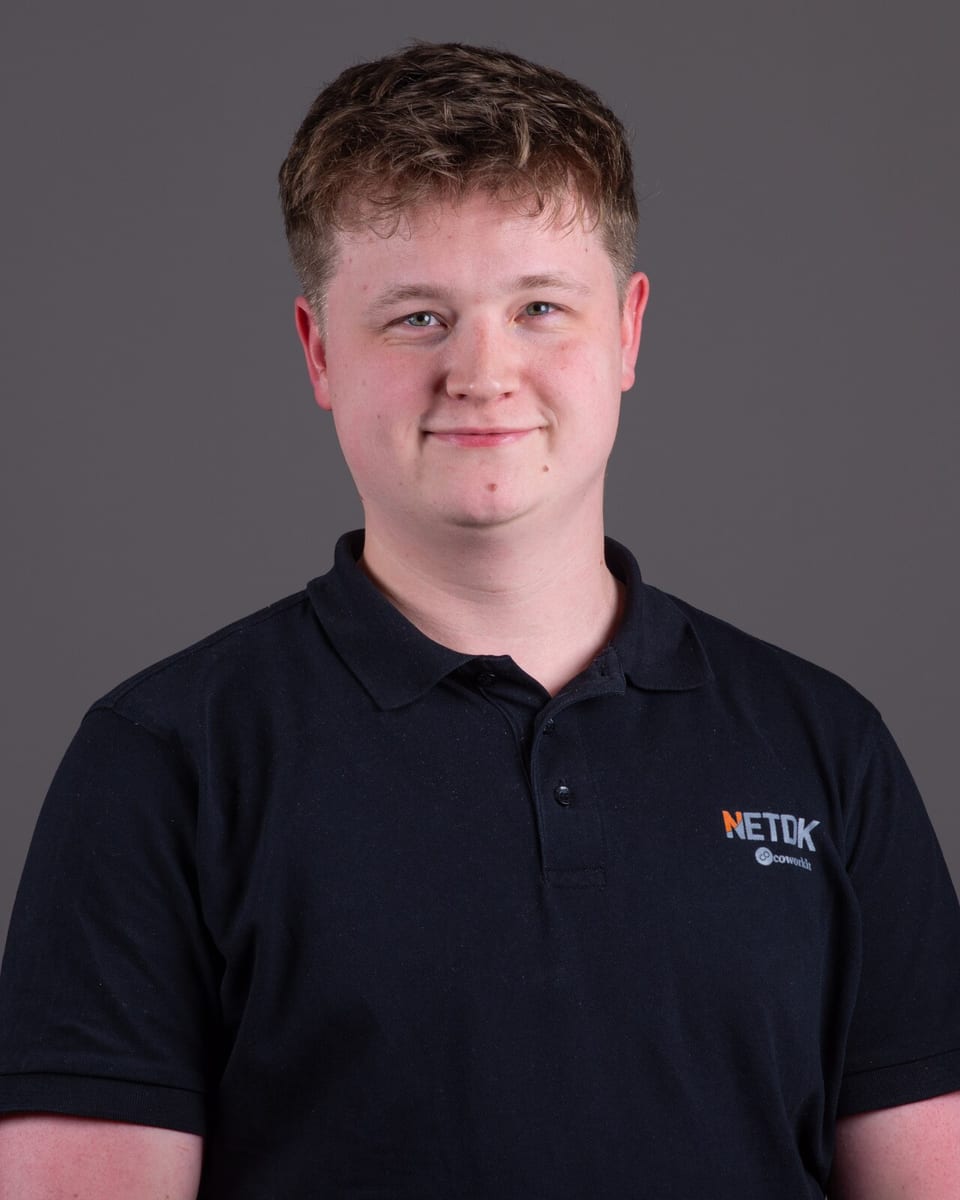 Alexander, Junior IT-support hos Netdk